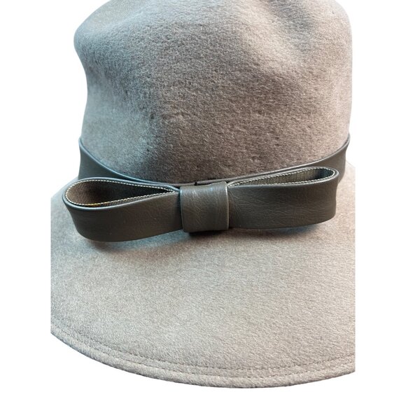 Vintage Fan Fields Felis Women\'s Brown Bucket Hat bith Bow Accent - One Size main image 4